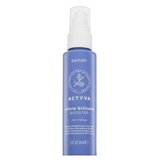 Kemon Actyva Colore Brillante Anti-Yellow Booster грижа без изплакване за неутрализиране на жълтите