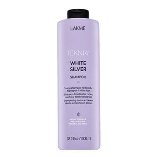 Lakmé Teknia White Silver Shampoo Неутрализиращ шампоан за платинено руса и сива коса