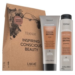 Lakmé Teknia Color Refresh Cocoa Brown Pack Шампоан + Маска за кафява коса + 250 ml