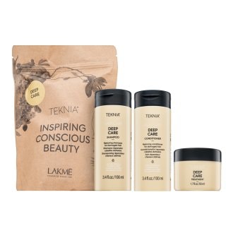 Lakmé Teknia Deep Care Travel Pack комплект за суха и увредена коса - Комплект - Сравни цени от 1 магазин с безплатна доставка