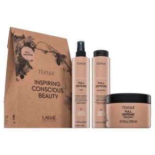 Lakmé Teknia Full Defense Pack комплект За защита и блясък на косата + + - Комплект - Сравни цени от 1 магазин с безплатна доставка