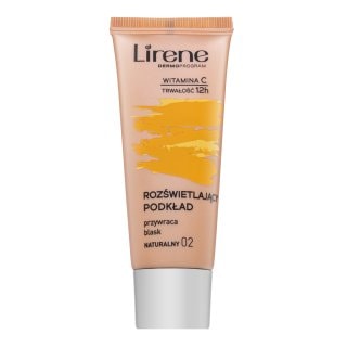 Lirene Brightening Fluid with Vitamin C фон дьо тен флуид за изравняване тена на кожата 02 Natural - Грим - Сравни цени от 1 магазин с безплатна доставка