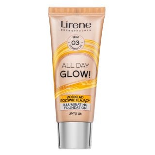 Lirene Brightening Fluid with Vitamin C фон дьо тен флуид за изравняване тена на кожата 03 Beige