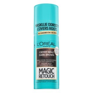 L´Oréal Paris Magic Retouch Spray коректор възстановяващ боядисаната коса Dark Brown