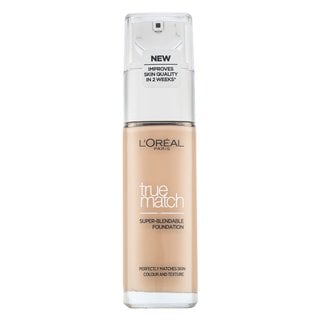 L´Oréal Paris True Match Super-Blendable Foundation течен фон дьо тен за изравняване тена на кожата 1N Ivory