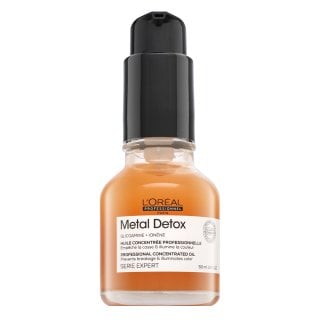 L´Oréal Professionnel Série Expert Metal Detox Professional Concentrated Oil олио За блясък и защита на боядисаната коса
