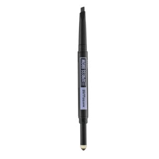 Maybelline Express Brow Duo Pencil молив за вежди 2в1 Black Brown