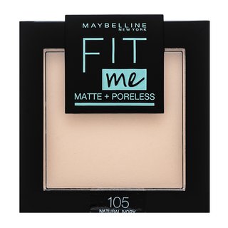 Maybelline Fit Me! Matte + Poreless Powder пудра с матиращо действие 105 Natural Ivory - Грим - Сравни цени от 1 магазин с безплатна доставка