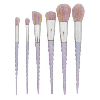MIMO Makeup Brush Set Unicorn Pastel комплект четки 6 Pcs