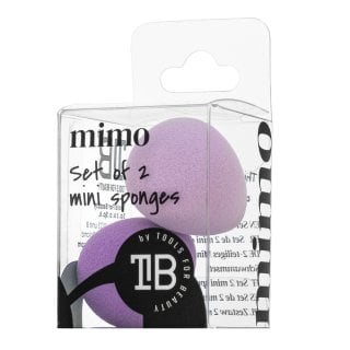 MIMO Set of 2 Mini Sponges гъбичка за фон дьо тен - комплект Purple