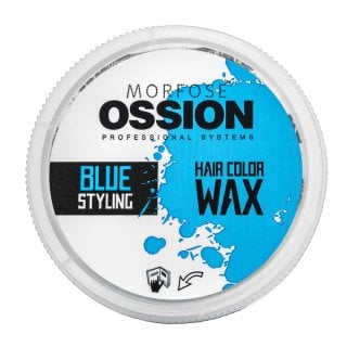 Morfose Hair Color Wax цветен восък за коса Blue Styling