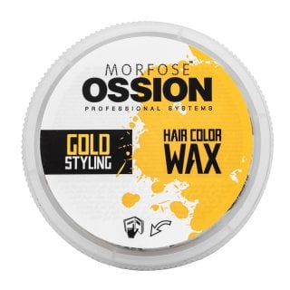 Morfose Hair Color Wax цветен восък за коса Gold Styling
