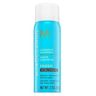 Moroccanoil Finish Luminous Hairspray Extra Strong подхранващ лак за коса за екстра силна фиксация