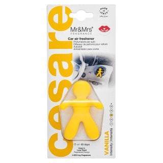 Mr & Mrs Fragrance Cesare Car Air Freshener Vanilla