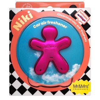 Mr & Mrs Fragrance Niki Car Air Freshener Gardenia of Tahiti