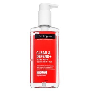 Neutrogena Clear & Defend+ почистващ гел Facial Wash