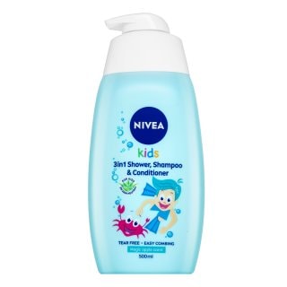 Nivea Kids 3v1 Shower & Shampoo & Conditioner шампоан, балсам и душ гел за деца Boy - За деца - Сравни цени от 1 магазин с безплатна доставка