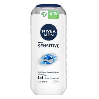 Nivea Men душ гел Sensitive Shower Gel - Грижа за тяло - Сравни цени от 1 магазин с безплатна доставка