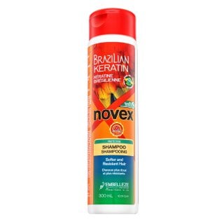 Novex Brazilian Keratin Shampoo укрепващ шампоан за суха и увредена коса