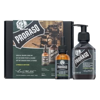 Proraso Cypress And Vetiver комплект Special Beard Care Set + 200 ml - Комплект - Сравни цени от 1 магазин с безплатна доставка
