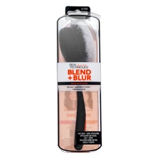 Real Techniques Blend + Blur Face, Neck + Body Application Четка за грим - Грим - Сравни цени от 1 магазин с безплатна доставка
