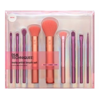 Real Techniques Insta Artist Brush Set комплект четки за лице и очи - Комплект - Сравни цени от 1 магазин с безплатна доставка