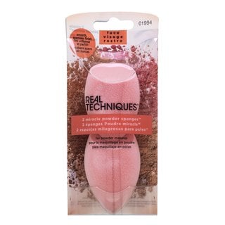 Real Techniques Miracle Complexion Powder Sponge 2 pcs гъбичка за пудра