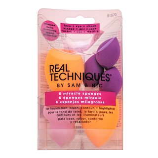 Real Techniques Miracle Sponges 6pcs Set подаръчен комплект - Комплект - Сравни цени от 1 магазин с безплатна доставка