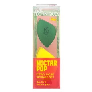 Real Techniques Nectar Pop Dewy Dose Sponge Set гъбичка за фон дьо тен - комплект - Комплект - Сравни цени от 1 магазин с безплатна доставка