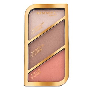 Rimmel London Kate Face Sculpting Palette контурираща палитра за лице за всички видове кожа 002