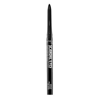 Rimmel London Scandal Eyes Exagerate Eye Definer молив за очи 001 Intense Black
