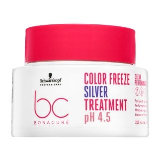 Schwarzkopf Professional BC Bonacure Color Freeze Silver Treatment pH 4.5 Clean Performance Маска за платинено руса и сива коса