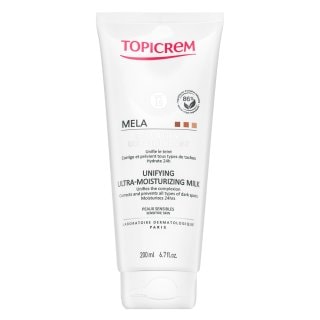 Topicrem MELA овлажняващо мляко за тяло Unifying Ultra-Moisturizing Milk - Грижа за тяло - Сравни цени от 1 магазин с безплатна доставка