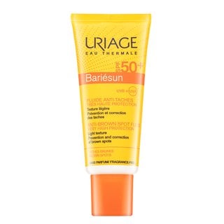 Uriage Bariésun Anti-Brown Spot Fluid SPF 50+ успокояваща емулсия за суха атопична кожа