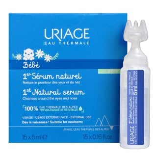Uriage Bébé успокояваща емулсия 1st Natural Serum 15 x