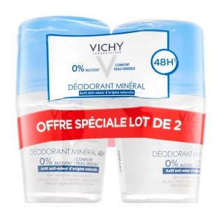 Vichy дезодорант 48H Mineral Deodorant 2 x - Грижа за тяло - Сравни цени от 1 магазин с безплатна доставка