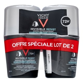 Vichy Homme дезодорант 72H Invisible Resist Detranspirant 2 x - Грижа за тяло - Сравни цени от 1 магазин с безплатна доставка