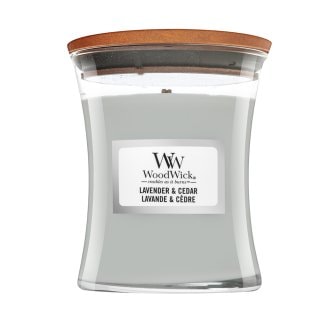 Woodwick Lavender & Cedar ароматна свещ 85 g - Аромат - Сравни цени от 1 магазин с безплатна доставка