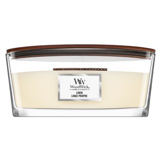 Woodwick Linen ароматна свещ 453,6 g - Аромат - Сравни цени от 1 магазин с безплатна доставка