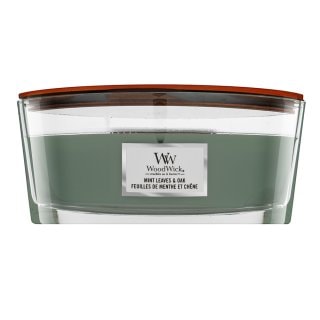 Woodwick Mint Leaves & Oak 453,6 g - Аромат - Сравни цени от 1 магазин с безплатна доставка