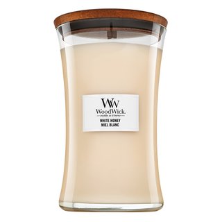 Woodwick White Honey ароматна свещ 610 g - Аромат - Сравни цени от 1 магазин с безплатна доставка