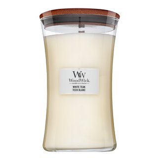 Woodwick White Teak 609,5 g - Аромат - Сравни цени от 1 магазин с безплатна доставка
