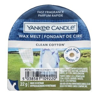 Yankee Candle Clean Cotton 22 g - Аромат - Сравни цени от 1 магазин с безплатна доставка