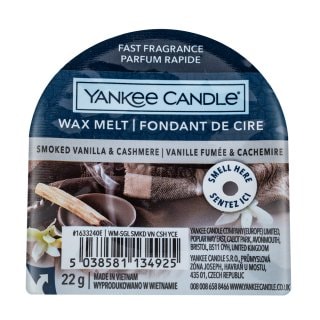 Yankee Candle Smoked Vanilla & Cashmere 22 g - Аромат - Сравни цени от 1 магазин с безплатна доставка