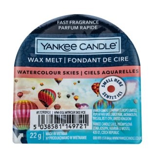 Yankee Candle Watercolour Skies 22 g - Аромат - Сравни цени от 1 магазин с безплатна доставка